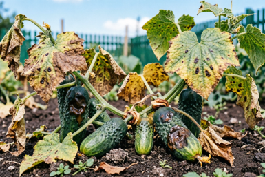 Дачники, 1 ошибка с огурцами — и фитофтора "скосит" урожай в считанные дни, не оставит ничего