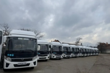 20 новых автобусов запустят на маршруты в Пятигорске