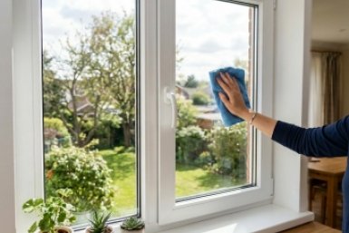 Мою окна раз в сезон этим составом: 2 пакетика в кипяток — и стекла сияют как хрусталь