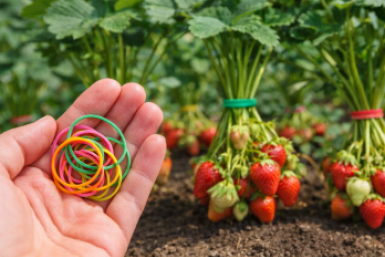Дачники, беру резинки - и на клубнику: ягодки одна к одной без гнили, а урожай собираю тазами