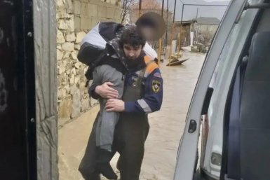 Появились кадры эвакуации тысяч дагестанцев из подтопленных районов