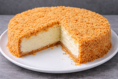 Сливочный торт без духовки – 15 минут на сборку и в холодильник