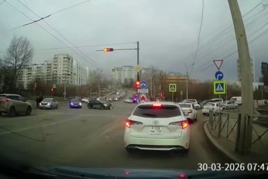 ДТП с участием легковушек произошло в Свердловском районе Иркутска