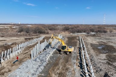 На 40% готова дорога к пункту пропуска на острове Большой Уссурийский Антон Шевченко