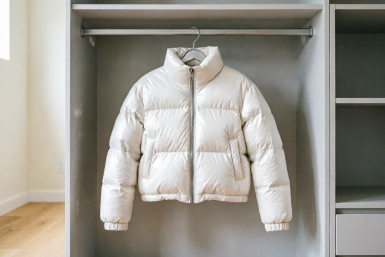 Чищу пуховик хитрым способом — снова как новенький: без стирки и прачечной