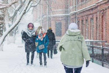 Синоптики назвали регионы России, где в начале апреля выпадет снег