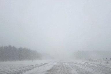 На трассе &quotЛена&quot — снегопад и сильный ветер ИА YakutiaMedia