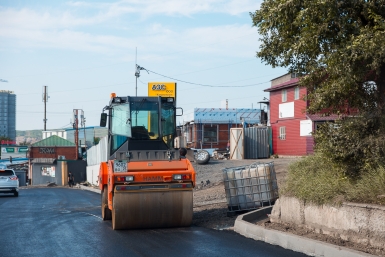 Особую технологию укладки асфальта применяют на дорогах Иркутска