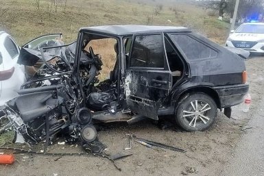 Два человека пострадали в жёстком лобовом ДТП в округе на Ставрополье
