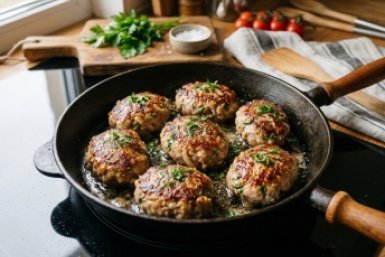 Добавьте этот продукт в фарш — и котлеты будут брызгать соком: забудьте про сало и хлеб