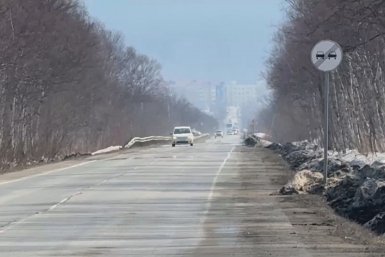 Автодорога &quotДолинск – Быков&quot пресс-служба правительства Сахалинской области