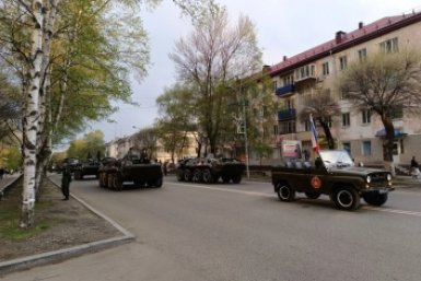 Репетиция военного парада в 2025 году Евгения Клименко, ИА UssurMedia