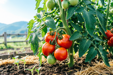 Рассада томатов вымахала крепкая и мощная - добавила это к корням