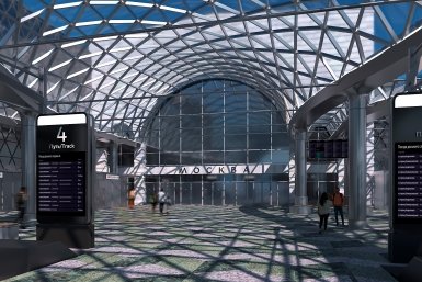 На Ленинградском вокзале установят более 220 цифровых указателей