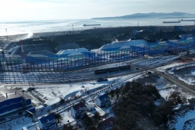 В марте терминал отправил на экспорт в страны АТР 2,3 млн тонн угля — таких цифр не было с сентября 2020 года предоставлено пресс-службой терминала &quotОстерра&quot (ранее &quotДальтрансуголь&quot)