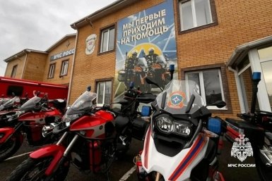 В Краснодаре на дороги выехали мотогруппы экстренного реагирования