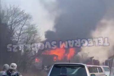 "Ничего не осталось": известное заведение сгорело дотла в Приморье – фото