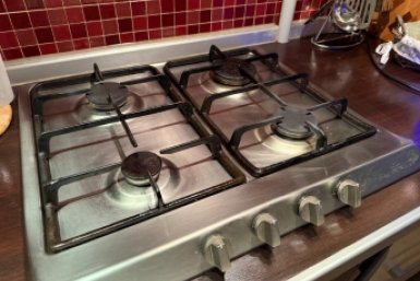 1 ложку на губку - кухонные шкафчики чистые как на витрине: лежит у всех на кухне