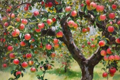 Готовлю "коктейль" для яблонь в апреле: Плодами валят, кат ненормальные - мощный урожай