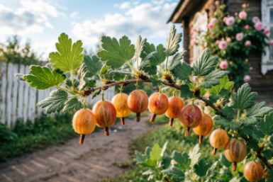 Спасаю ягоду от "белой смерти": после этого настоя крыжовник стал слаще арбуза — теперь семью за уши не оттянуть от куста