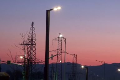 Освещение в ЖК &quotУюн Парк&quot пресс-служба администрации Южно-Сахалинска