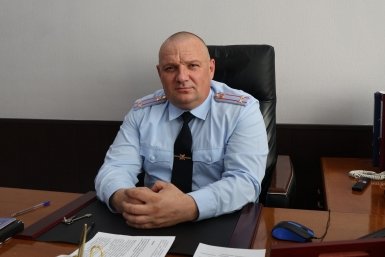 Начальник отдела Госавтоинспекции ОМВД России по городу Уссурийску Дмитрий Гальямов Александр Шепырев, ИА UssurMedia