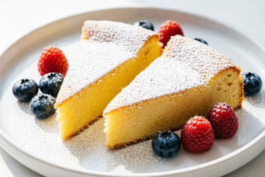 Воздушный манник в духовке — вкуснятина к чаю: муж вылизал противень до блеска