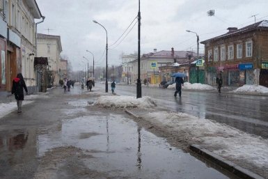 Сильный снег и минусовые температуры даже днем - погода на выходных в Иркутской области
