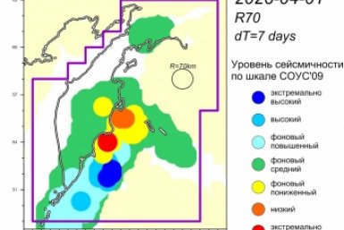 Уровень сейсмичности на Камчатке понизился до среднего