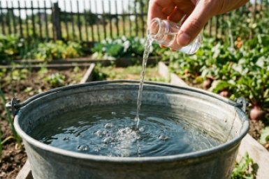 Соседи заглядывают через забор: выливаю 1 пузырек в ведро — и огород превращается в джунгли