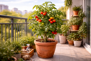 Дачники назвали сорта томатов для выращивания прямо на балконе