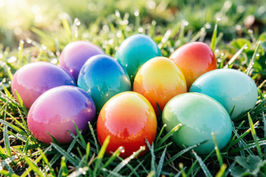 Беру капусту - и делаю пасхальные яйца сиреневыми за 20 минут: натуральный краситель