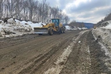 Ремонтные работы пресс-служба минтранса Сахалинской области