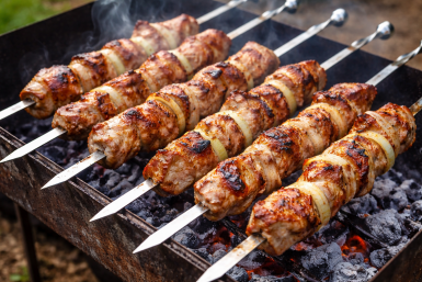 Жарю шашлык на майские как в СССР: старый рецепт сочного, нежного и ароматного мяса - секрет в маринаде