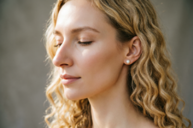 Лимфодренаж для сонь: всего 1 движение — и лицо перестает быть "опухшим", а взгляд становится ясным