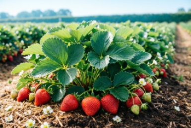 Клубника налилась ягодами: 3 простых подкормки спасают даже самые слабые кустики