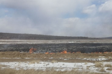 Виновников пожаров поймали в Чите