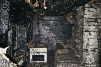 37-летний мужчина погиб при пожаре в Тулуне