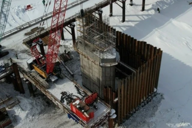 Мост через Витим станет ключевым звеном транспортной сети Бодайбинского района Пресс-служба облправительства