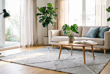 Сыплю на старый ковер и иду спать - на утро ни одного пятна, пахнет, как в горах