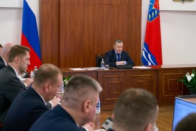 Совещание по вопросу реализации мастер-плана города Магадана пресс-служба аппарата полномочного представителя Президента Российской Федерации в Дальневосточном федеральном округе