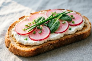 Смешала творог с редисом — получила вкуснейшую польскую намазку: гзик — творожный сыр и паштет в пролете