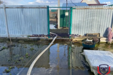 Паводок в Подмосковье подтопил несколько участков