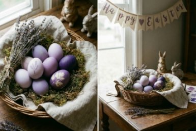 Эффект "вау": создаем лавандовый шик на Пасху с помощью чайной заварки — но не совсем обычной