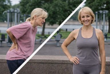 Сутулые завидуют: этот "секретный" метод вытянул спину как струну — просто встала и пошла