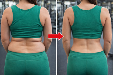 Прощайте, складочки: 1 упражнение за 30 секунд подтянет ноги и подарит плоский живот — делаю лёжа