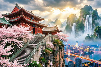 Китай продлил %22безвиз%22 еще на год — куда лететь помимо Пекина: Топ-10 %22потрясных%22 мест — фотогид