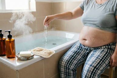 100 грамм в ванну на ночь — отеки "уйдут" даже в 50 +: врач со стажем раскрыл метод "черепашки"