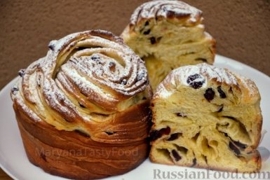 Кружевной пасхальный кулич "Краффин" - смесь круассана и маффина. Эффектно и вкусно