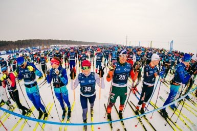 XIII Югорский лыжный марафон (12+) пресс-служба ВТБ